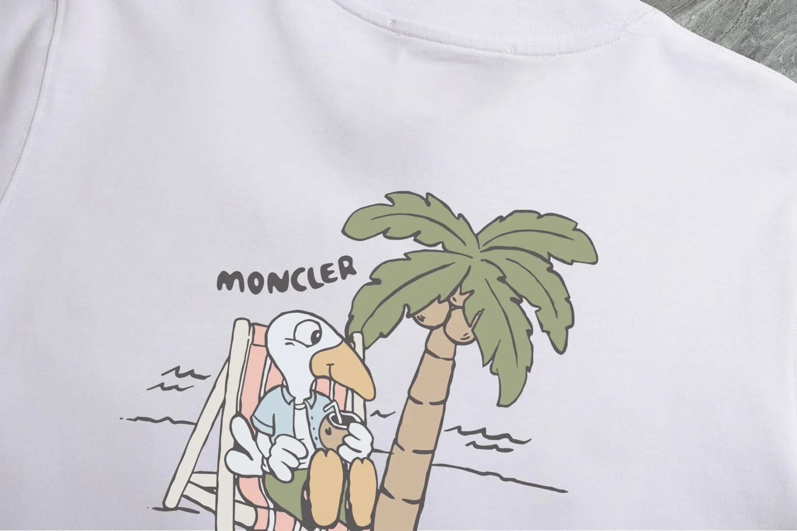 P80💰《Moncler~ 》 2026New Arrival Quality T ， , Versatile Quality ！ ‼ 32 250G ‼ ， ， ， ， T 🤪 Sizes：S-M-L-XL-2XL ：Black，White， Same Style